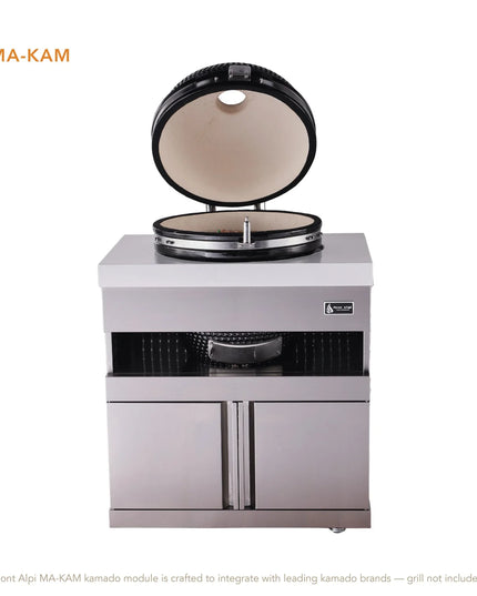 Mont Alpi Stainless Steel 18" Universal Kamado Grill Module