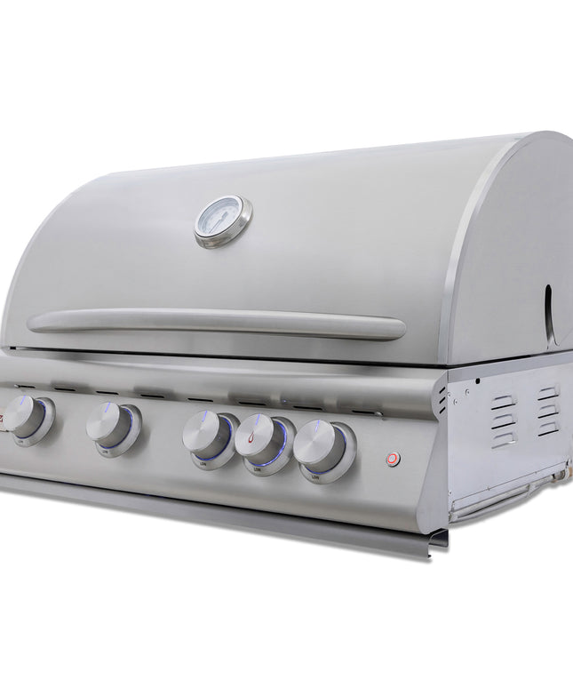 Blaze 32-Inch 4-Burner Premium LTE+ Gas Grill with Rear Burner and Built-in Lighting System