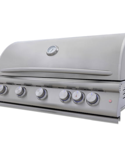 Blaze 40-Inch 5-Burner Premium LTE+ Gas Grill with Rear Burner and Built-in Lighting System