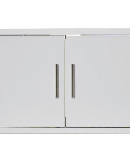 Blaze 32 inch Stainless Steel Enclosed Dry Storage Cabinet with Shelf