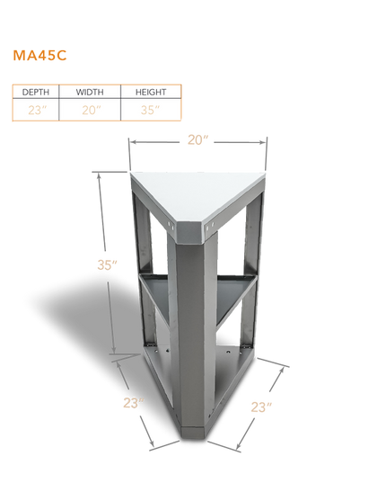 Mont Alpi 45 Degree Corner Cart