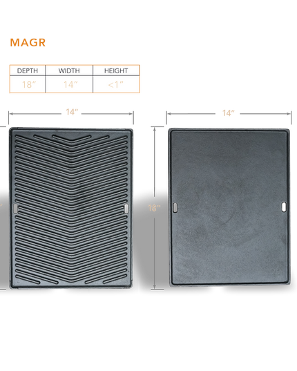 Mont Alpi Dual-Sided Griddle Plate