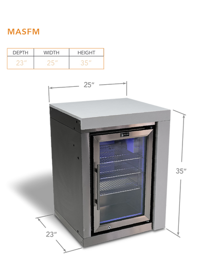 Mont Alpi Deluxe Fridge Cabinet Module