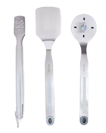 Mont Alpi Heavy Duty 3PC Tool Kit with Double Cleaning Brush