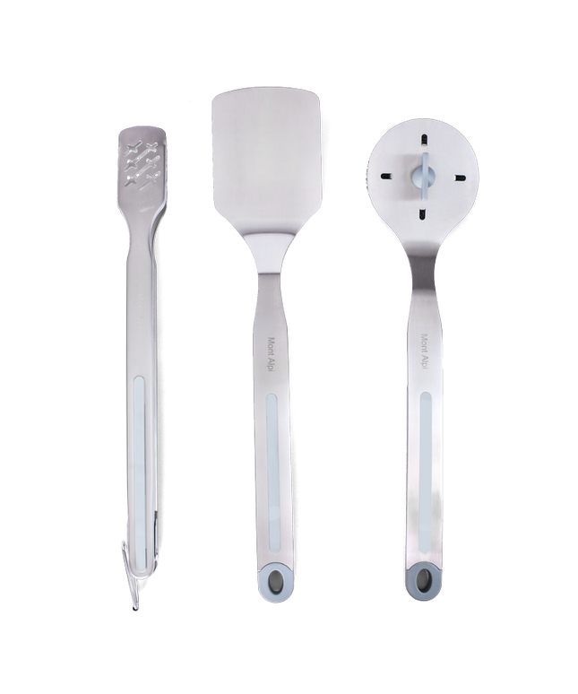 Mont Alpi Heavy Duty 3PC Tool Kit with Double Cleaning Brush