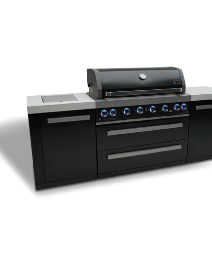 Mont Alpi 805 Black Stainless Steel Island