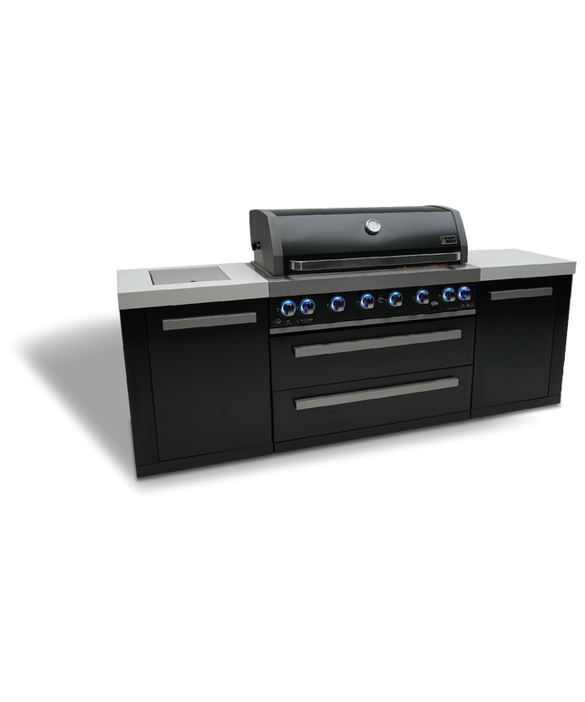Mont Alpi 805 Black Stainless Steel Island