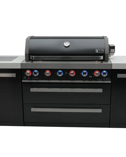Mont Alpi 805 Black Stainless Steel Island